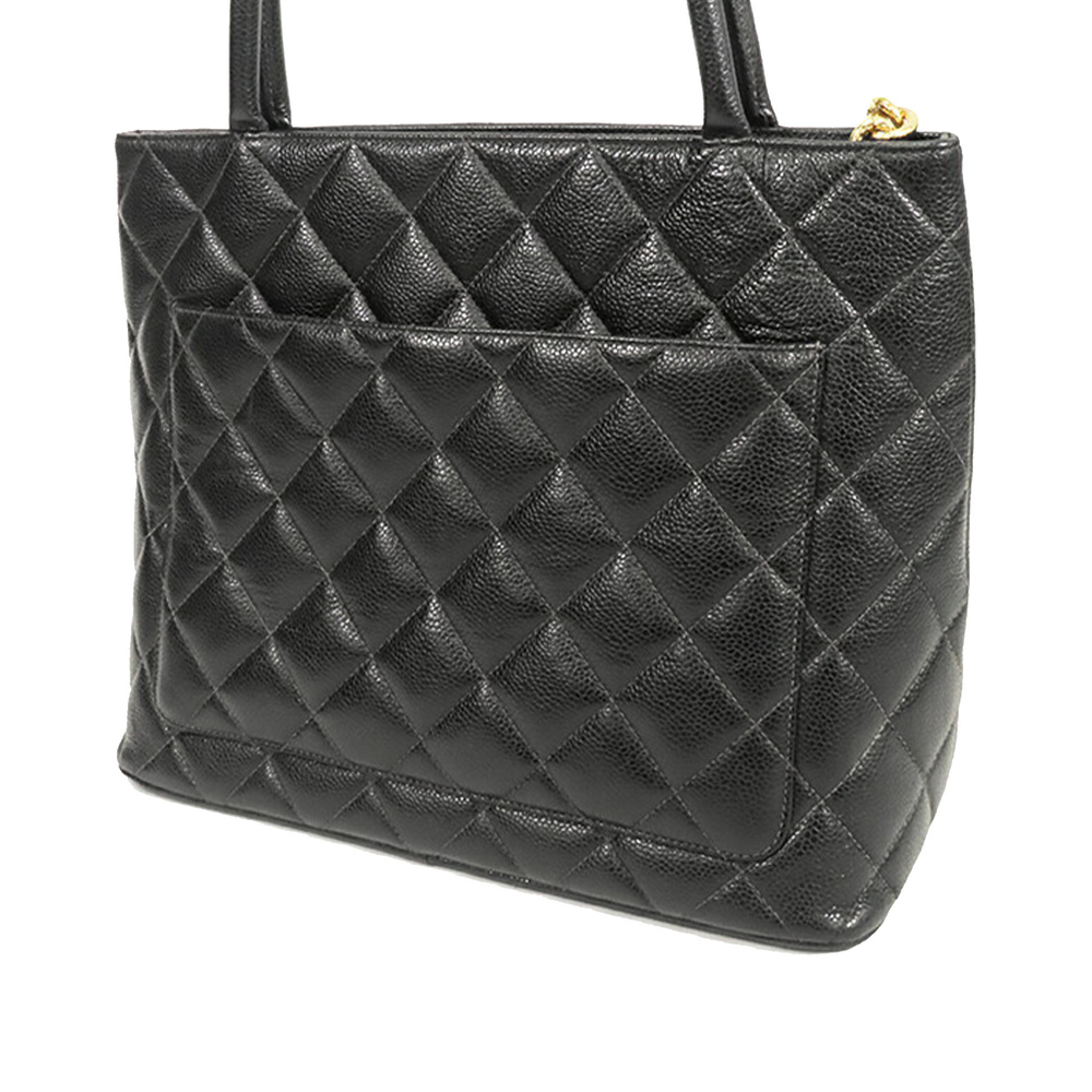 Pre-Loved Chanel Caviar Medallion Tote - Picture 2 of 12